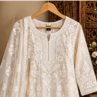 Lucknow Chikankari Kurti